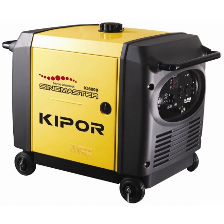 Бензиновый (1)-фазный инверторный генератор Kipor IG6000 (5,5 кВт)